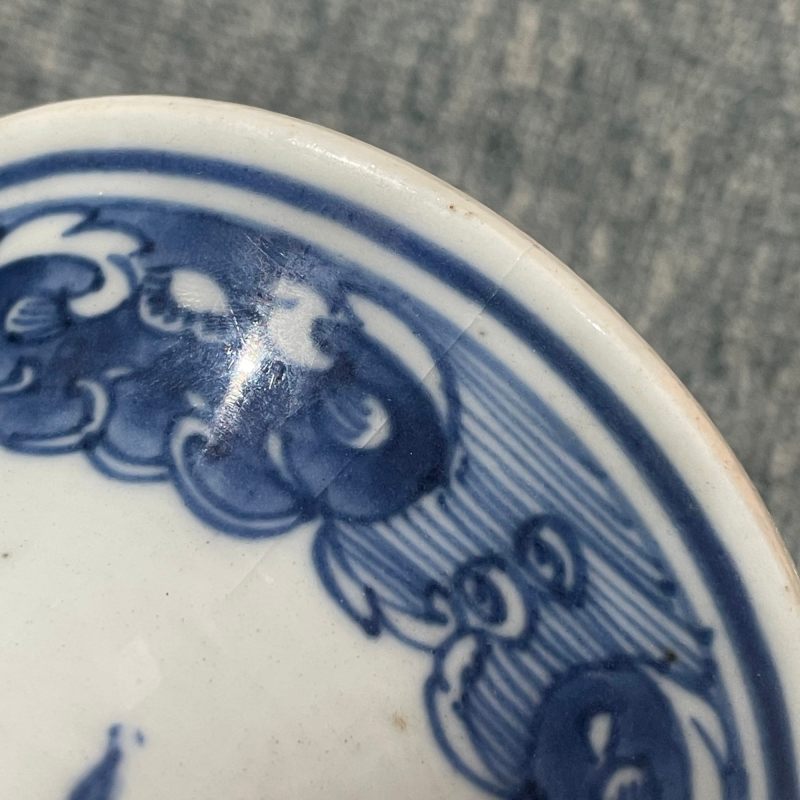 清乾隆 青花花卉纹花觚 - 图19