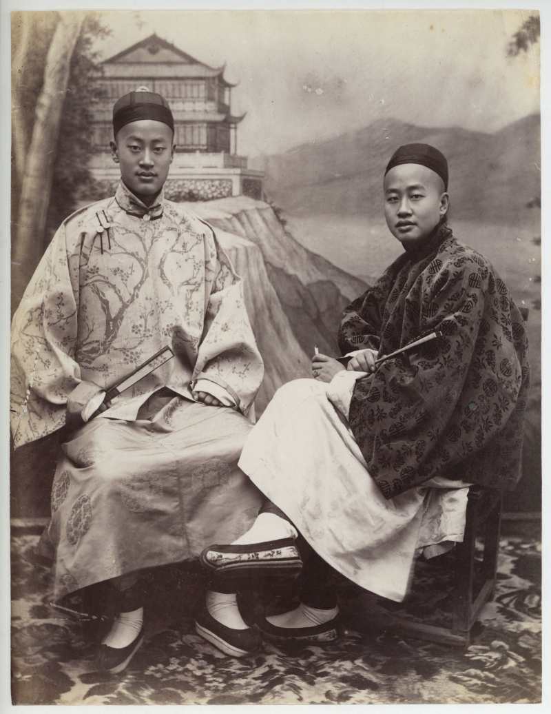 1890年代 富绅合影 - 图2