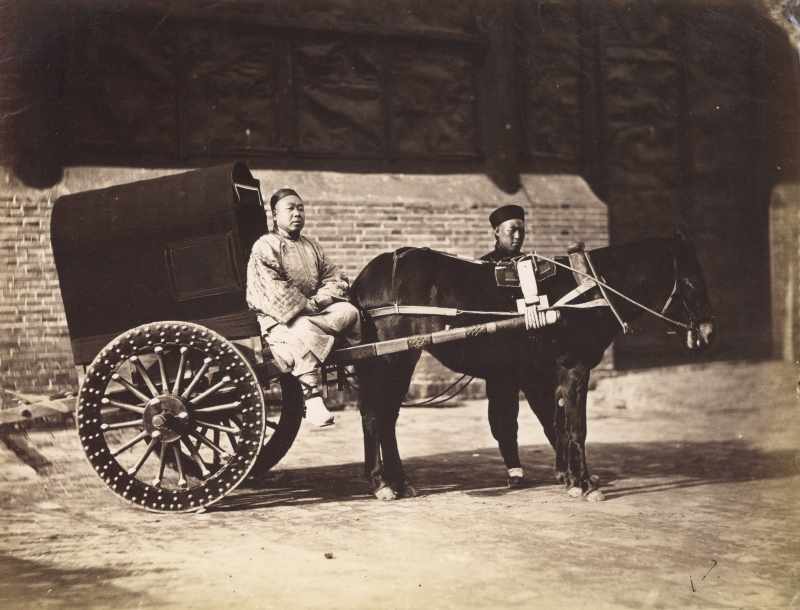 1880年代 马车上的官员 - 图1