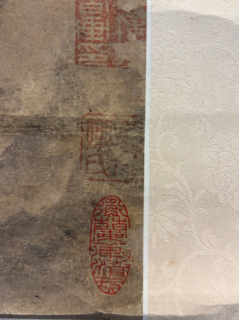 （傳）王翬 仿黃公望山水 設色紙本 立軸 | ATTRIBUTED TO WANG HUI (1632-1717) - 图3