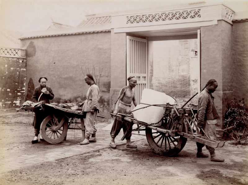 1900年代 山本赞七郎 独轮车