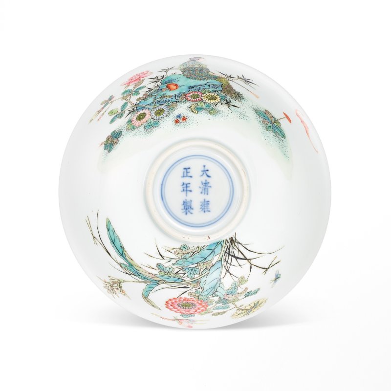 A fine and extremely rare famille-rose ‘King of Medicine’ bowl, Mark and period of Yongzheng | 清雍正　粉彩藥王圖盌　《大清雍正年製》款 - 图4