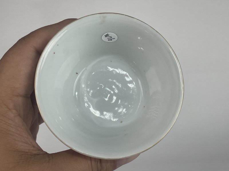 民国 粉彩龙凤纹杯 - 图5