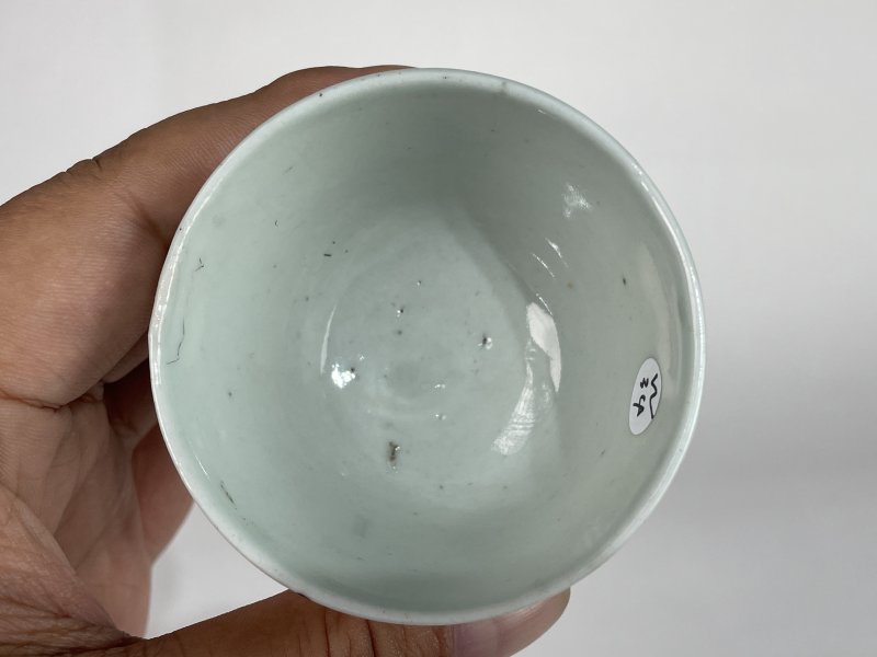 民国 墨彩花鸟纹杯 - 图5
