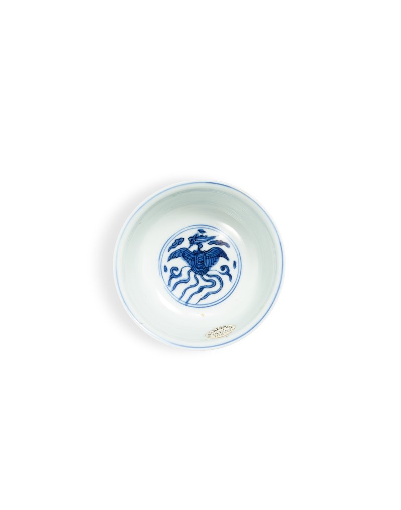 A wucai 'dragon' bowl, Mark and period of Wanli | 明萬曆　五彩龍鳳紋盌　《大明萬曆年製》款 - 图2