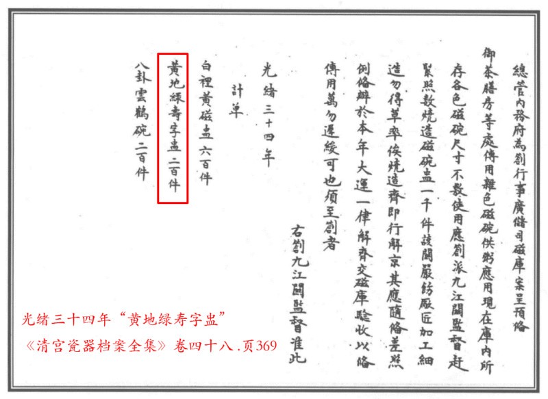 清光绪 黄地绿彩暗刻云龙纹茶圆 - 图2