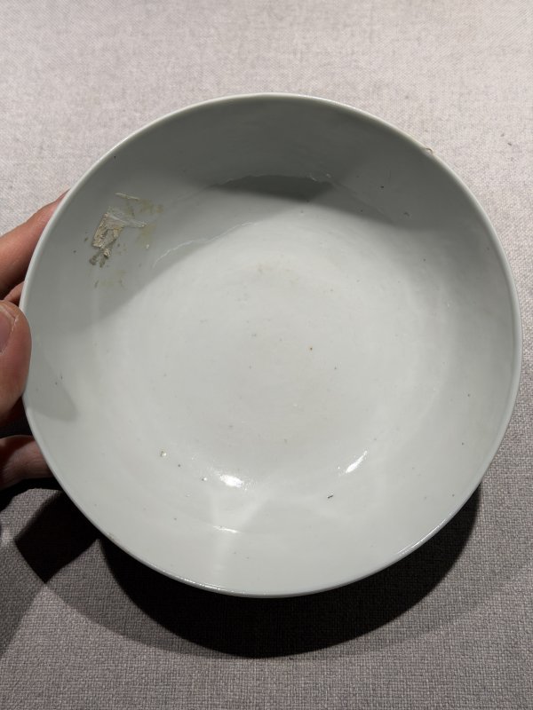 清代 青花人物故事及缠枝花卉纹碗一组六件 - 图15