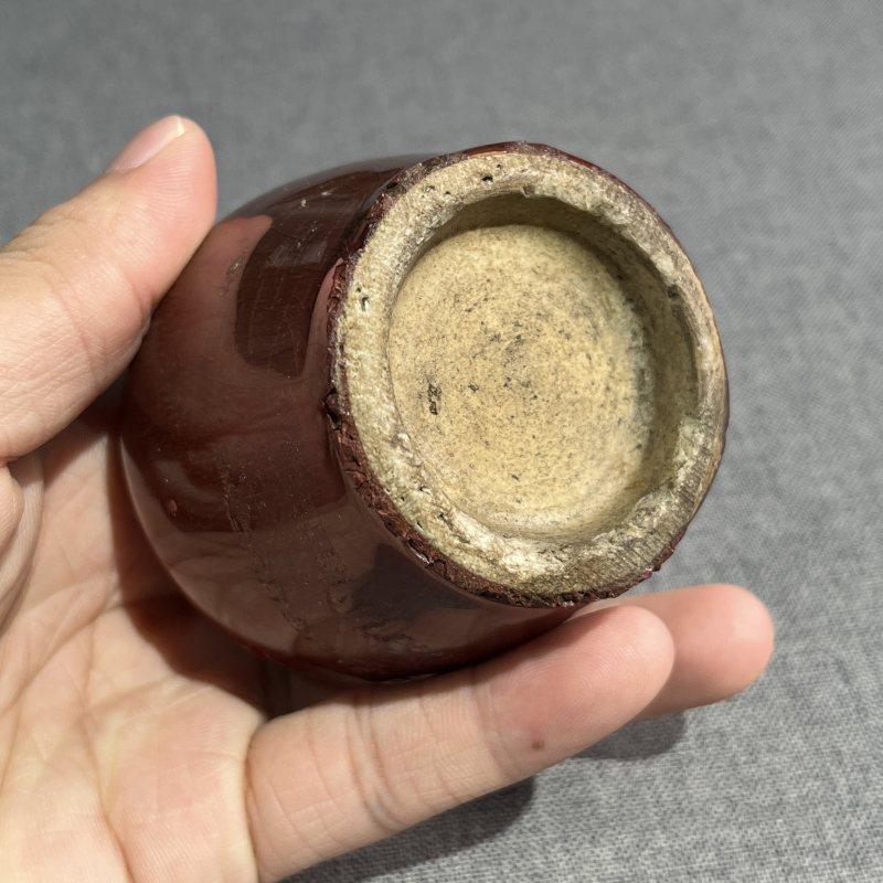 清晚期钧红釉水呈 - 图8