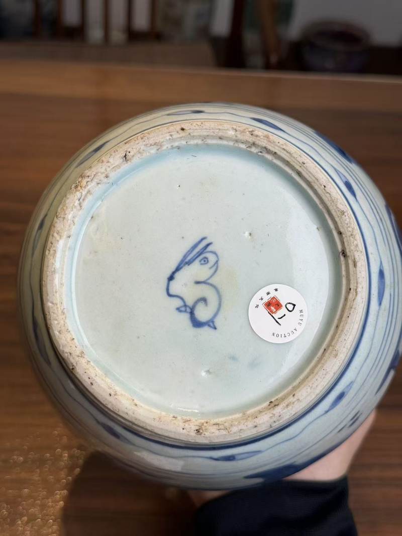 明天启 青花五子登科故事罐 - 图10