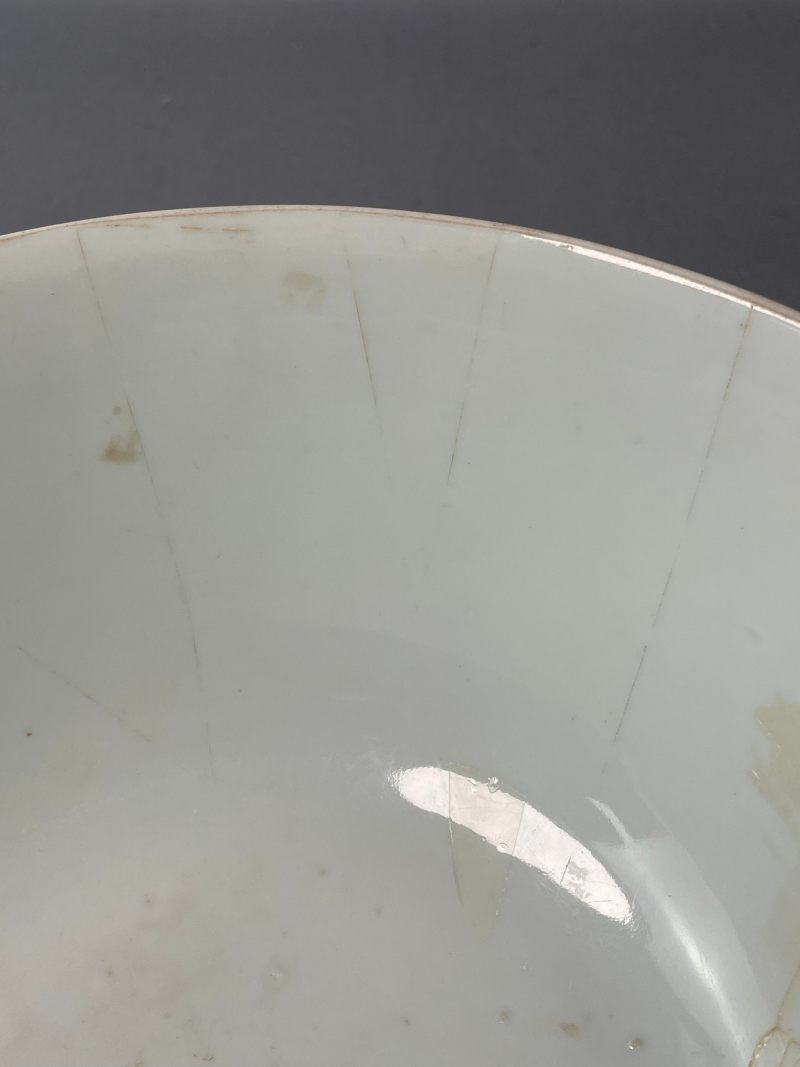 清康熙 青花松鼠葡萄纹碗 - 图17