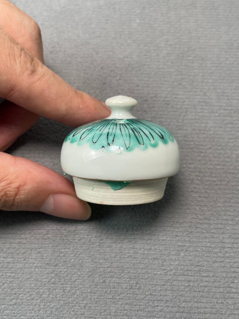 清晚期  粉彩花卉执壶 - 图28