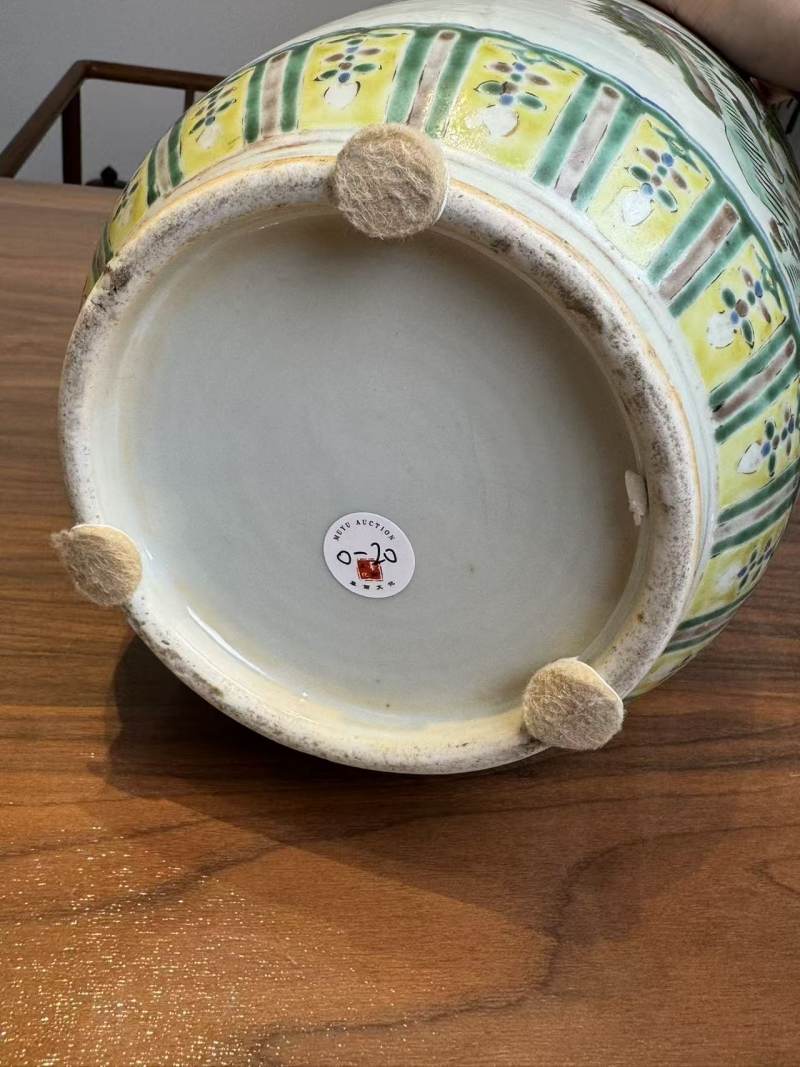 清晚期 五彩郭子仪祝寿棒槌瓶 - 图11