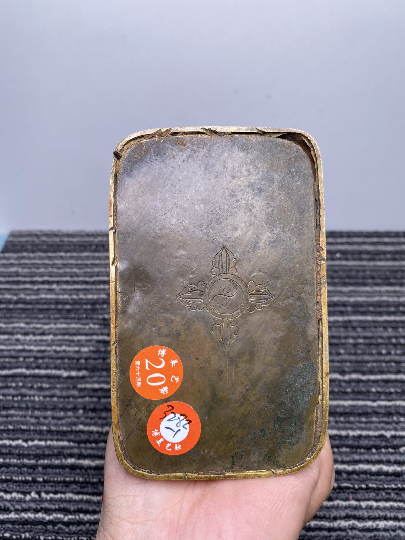 清 铜鎏金嵌宝大威德金刚立像 - 图29