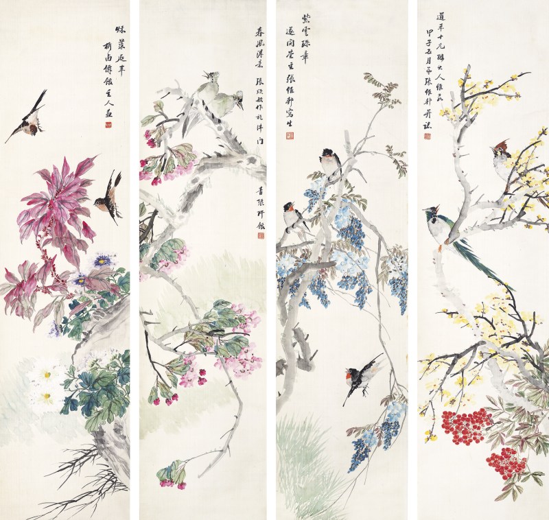 张欣敏 花鸟