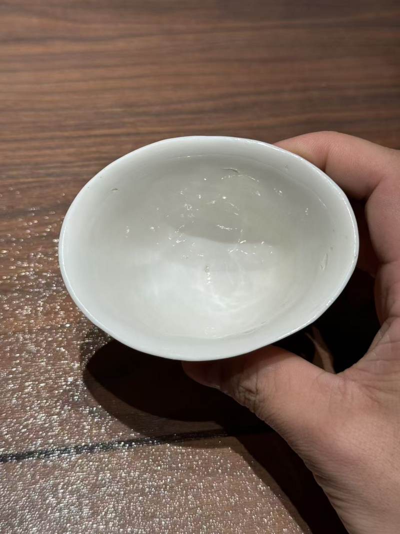 清 德化兰花杯 - 图7