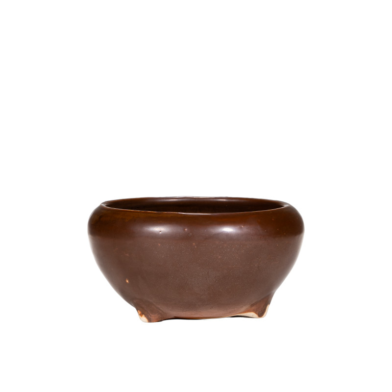 明 紫金釉钵式炉