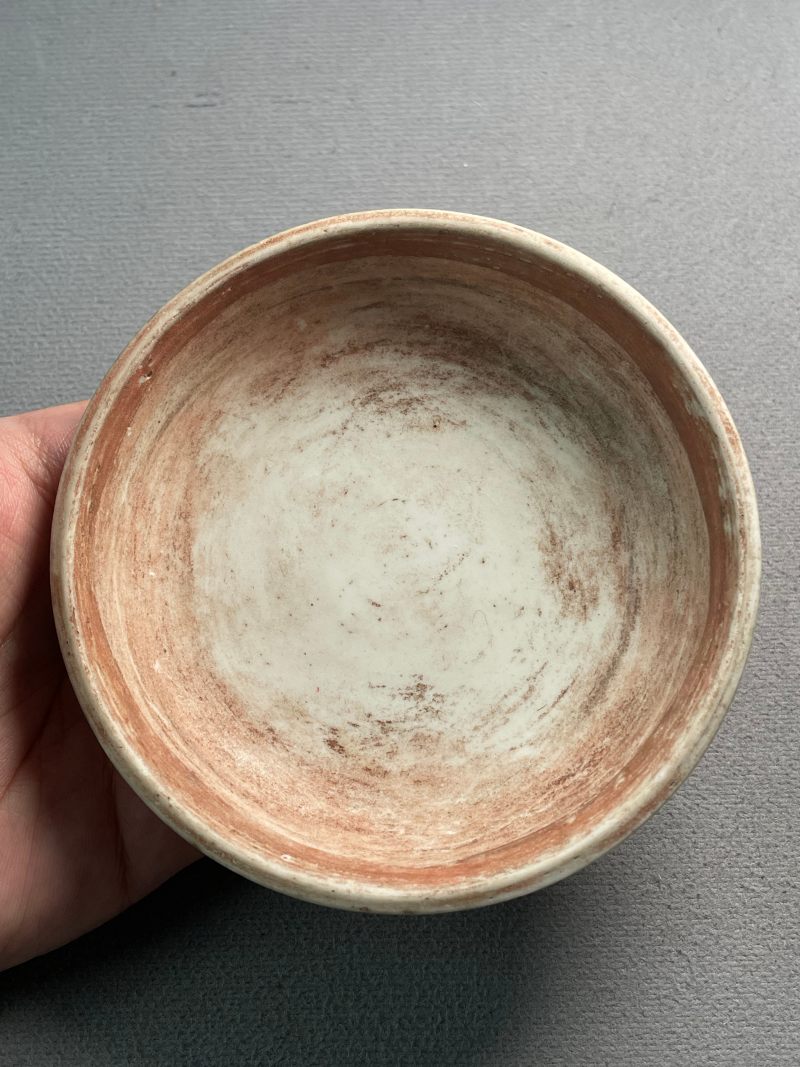 清晚期 反瓷“踏雪寻梅”印泥盒 - 图12