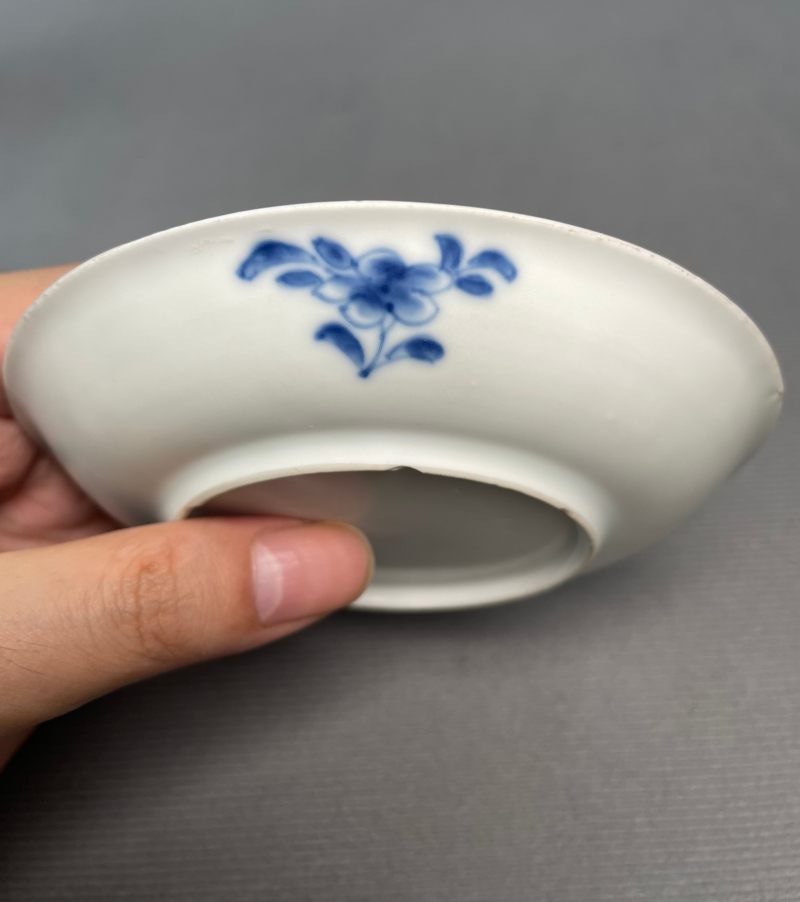 清康熙 青花骏马图杯碟一套 - 图10