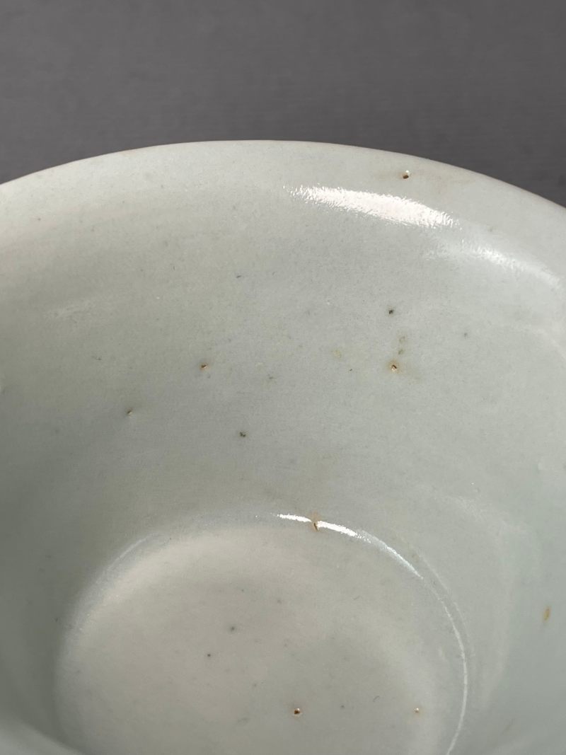 明晚期  白釉茶圆 - 图6
