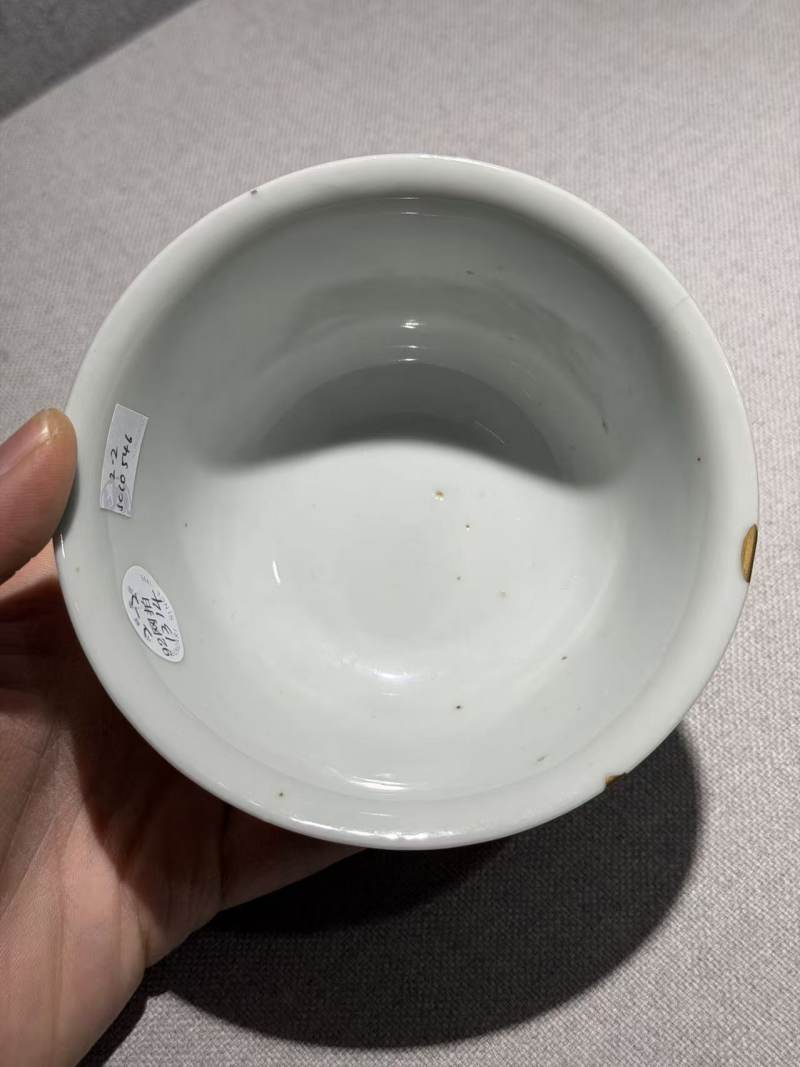 清康熙 青花龙纹小碗一对 - 图5