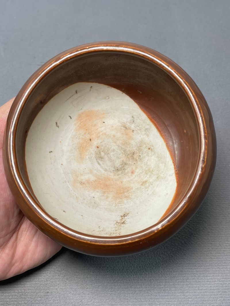 明 紫金釉钵式炉 - 图4