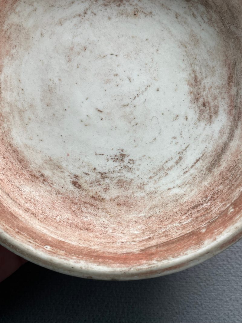 清晚期 反瓷“踏雪寻梅”印泥盒 - 图16