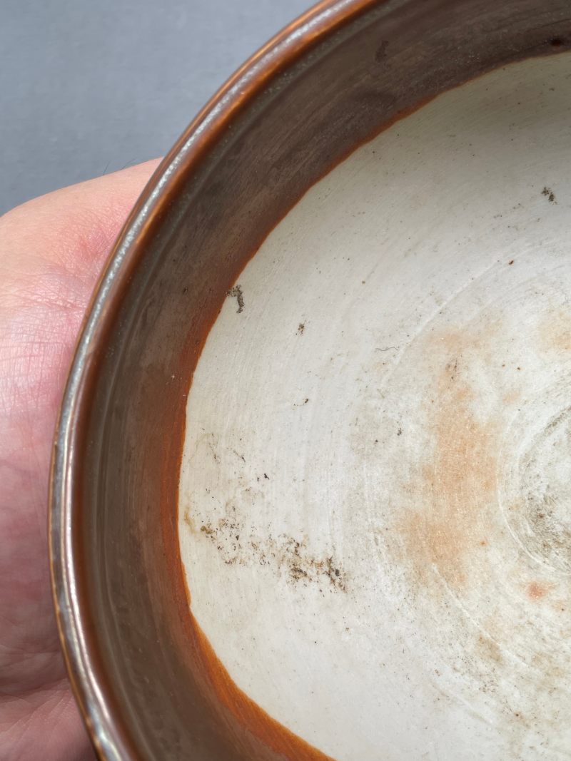 明 紫金釉钵式炉 - 图8