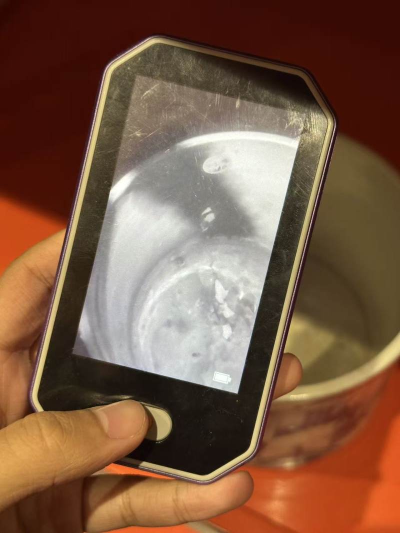 清康熙 青花翻羹不恚故事笔筒 - 图13