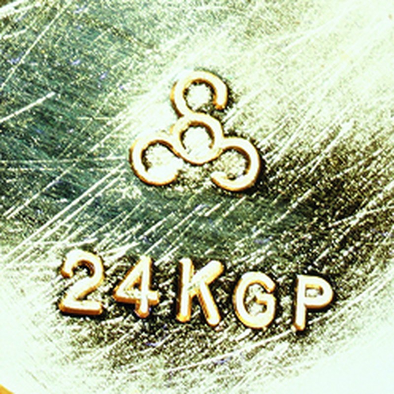 民国 24K鎏金十二生肖碟 十二件/套 - 图2