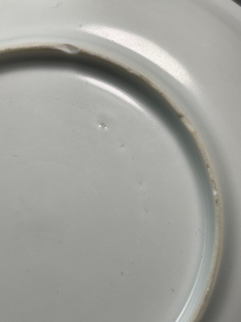 清康熙 青花骏马图杯碟一套 - 图18
