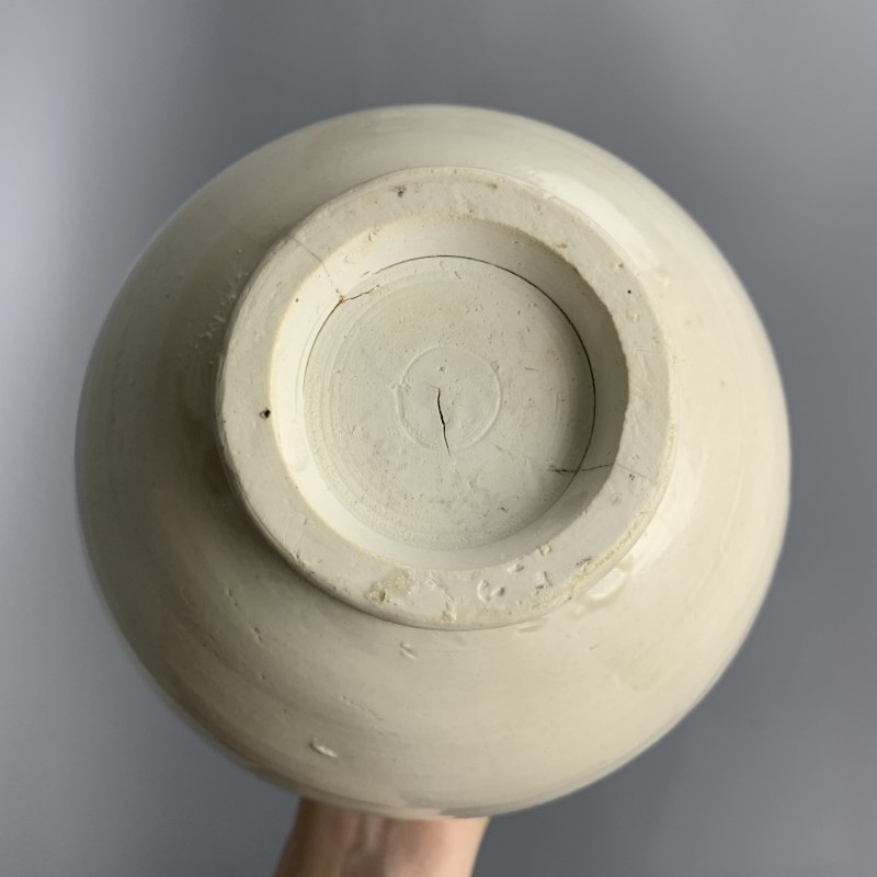 明代 白釉玉壶春瓶 - 图13