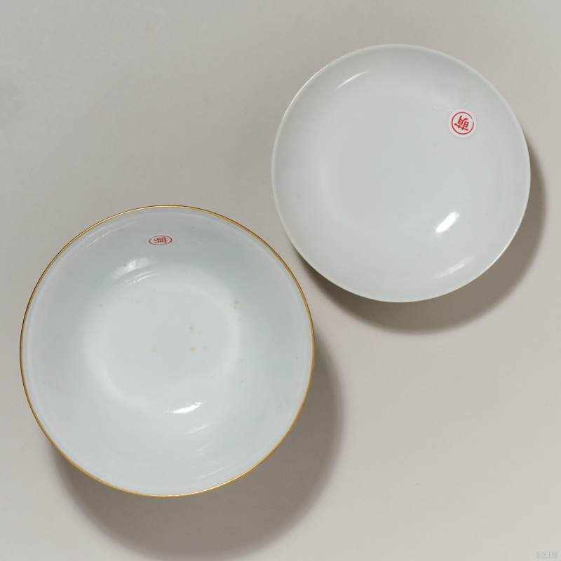 清道光 粉彩无双谱盖碗 - 图4