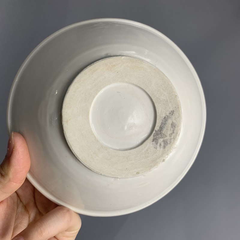 明代 白釉盏 - 图8