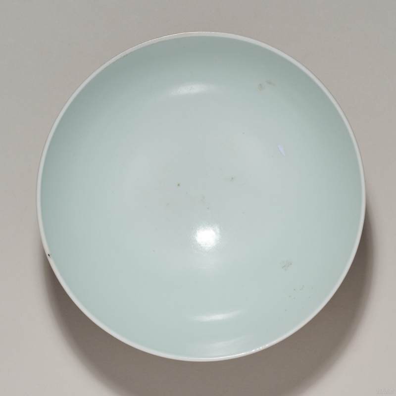 清雍正 霁红釉碗 - 图3