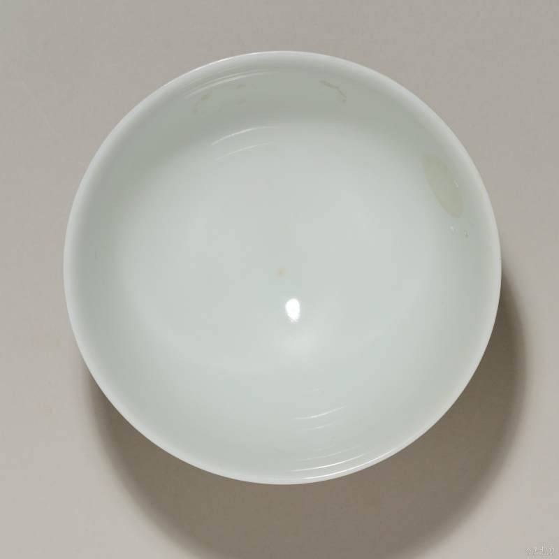 清道光 粉彩佛日常明纹碗 - 图5