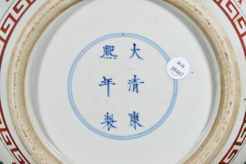 清 粉彩开光李白斗酒诗百篇图卷缸 - 图8