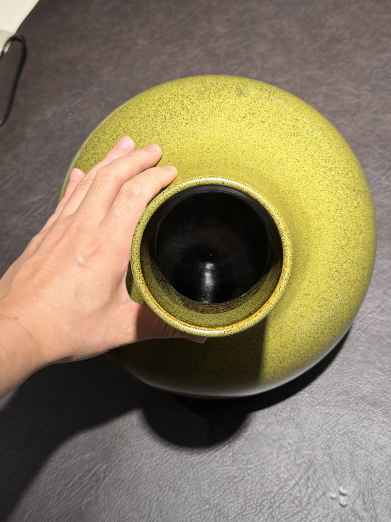 19世纪 茶叶末釉荸荠瓶 - 图6