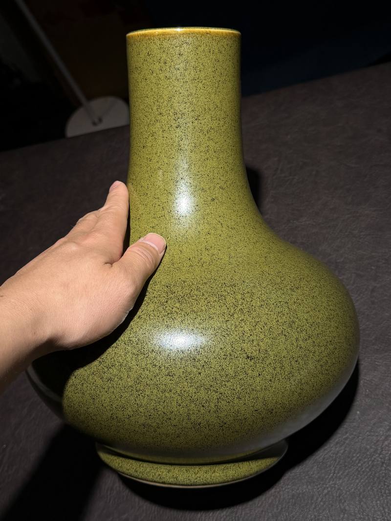 19世纪 茶叶末釉荸荠瓶 - 图9