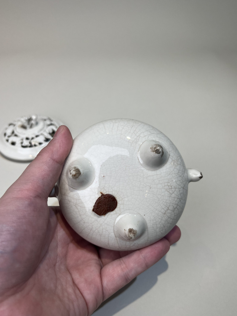 清 漳窑熏炉 - 图6