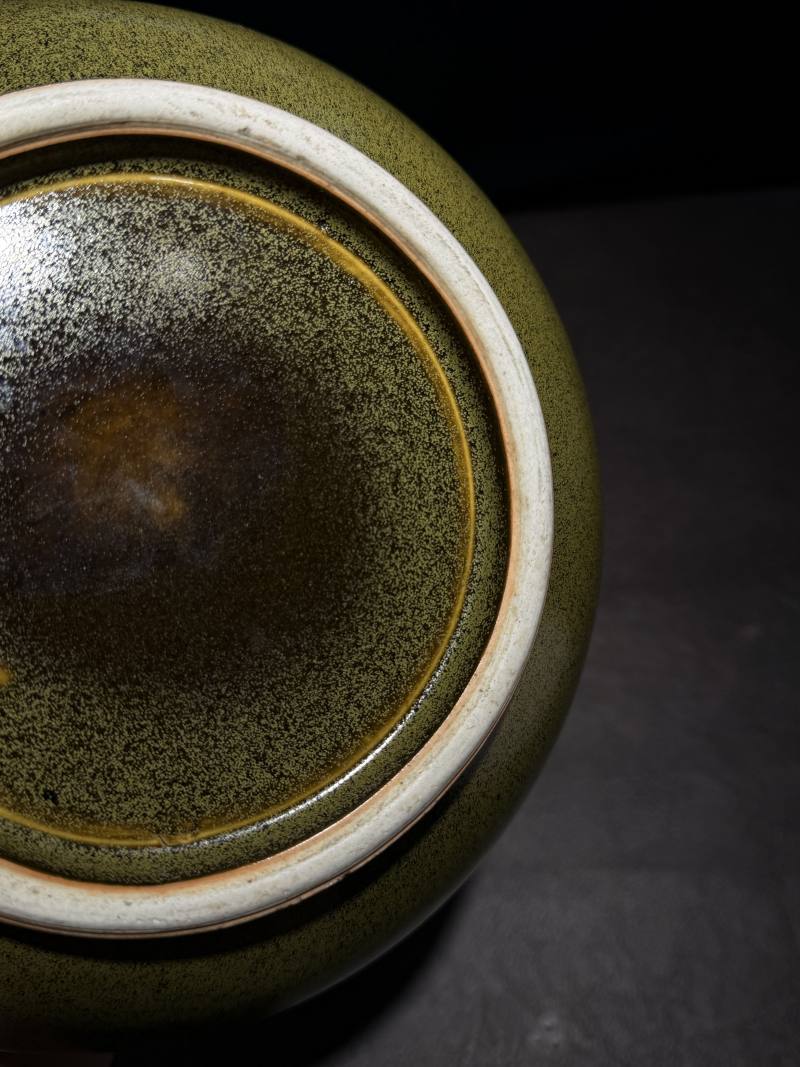 19世纪 茶叶末釉荸荠瓶 - 图13