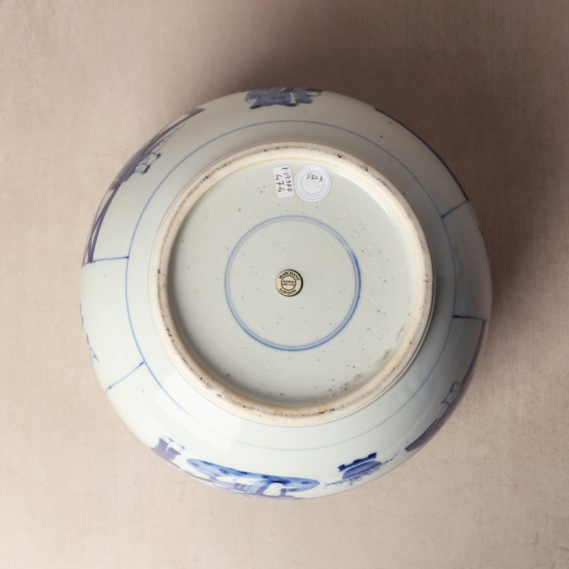 清康熙 青花人物故事圖罐 | Santos Collection | A Chinese blue and white 'figural' jar, Qing dynasty, Kangxi period - 图19