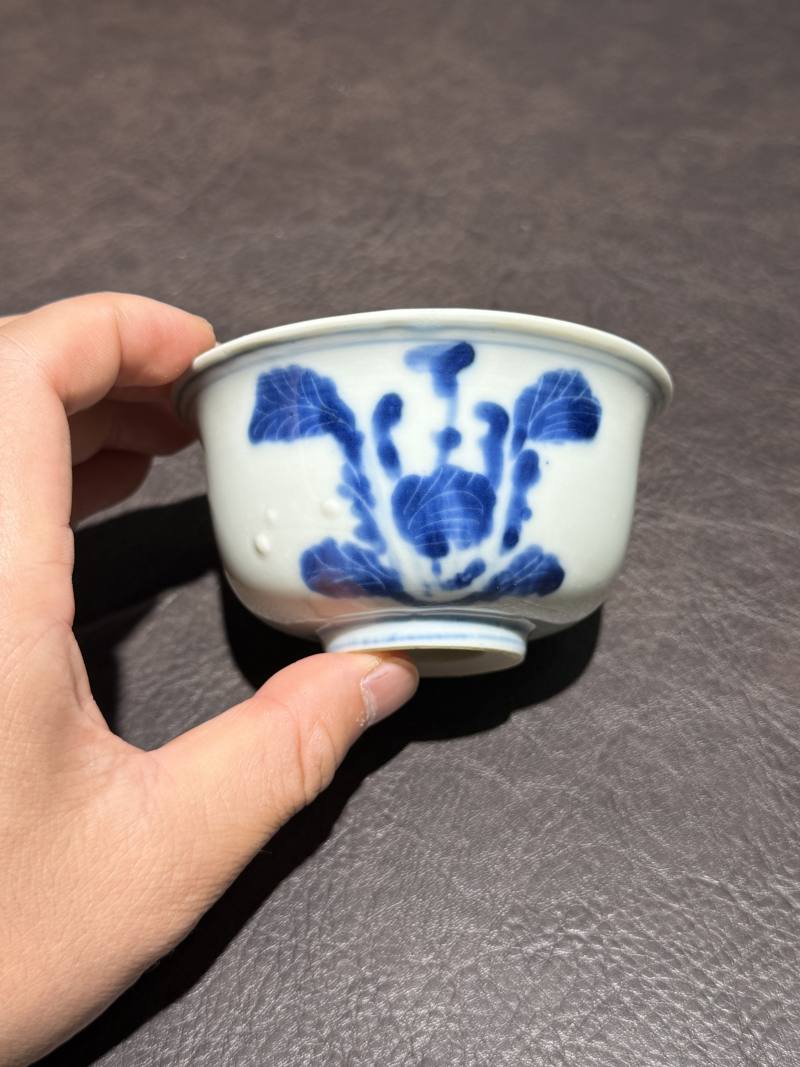 明天启 亲挂花卉纹碗 - 图4