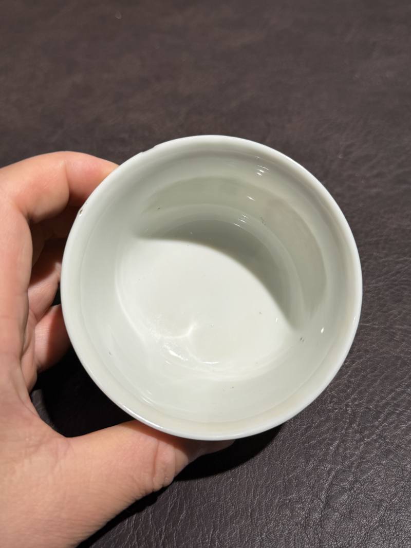 清宣统 粉彩汉瓦图盖碗 - 图9