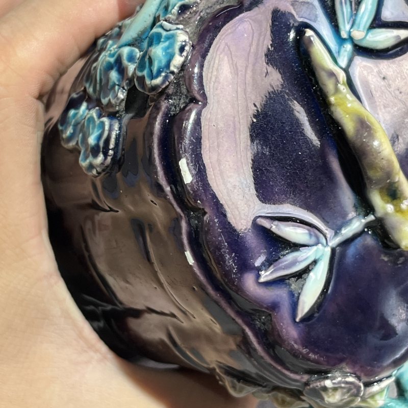 清康熙珐华竹节倒流壶 - 图17