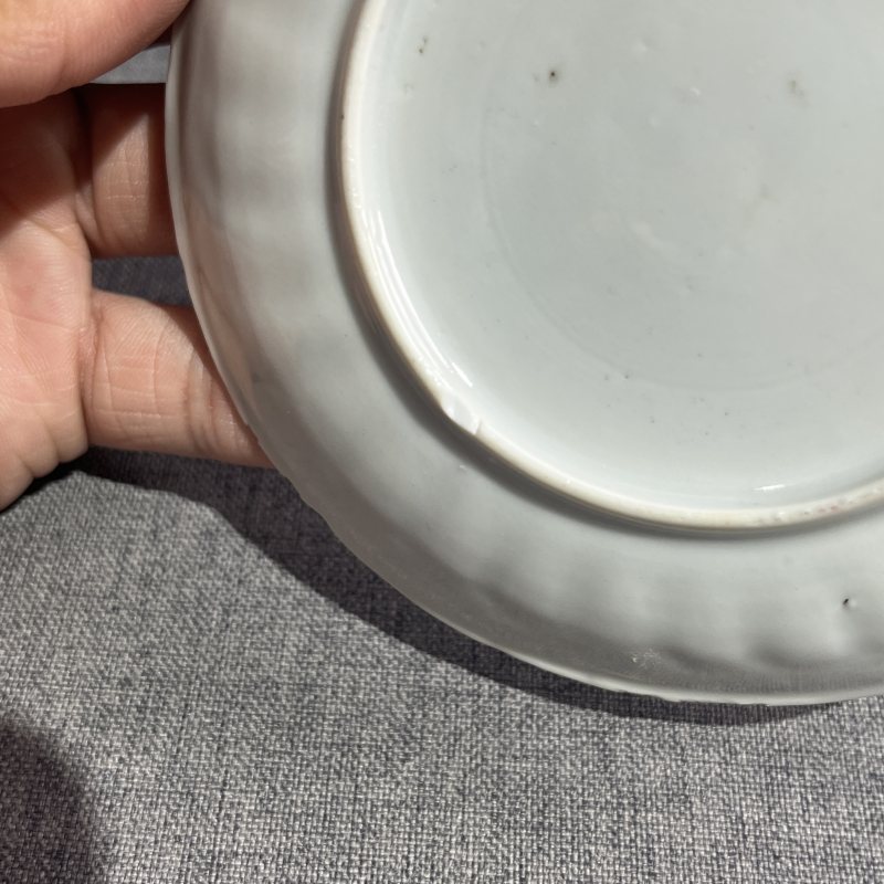 清雍正粉彩大吉图杯碟一套 - 图17