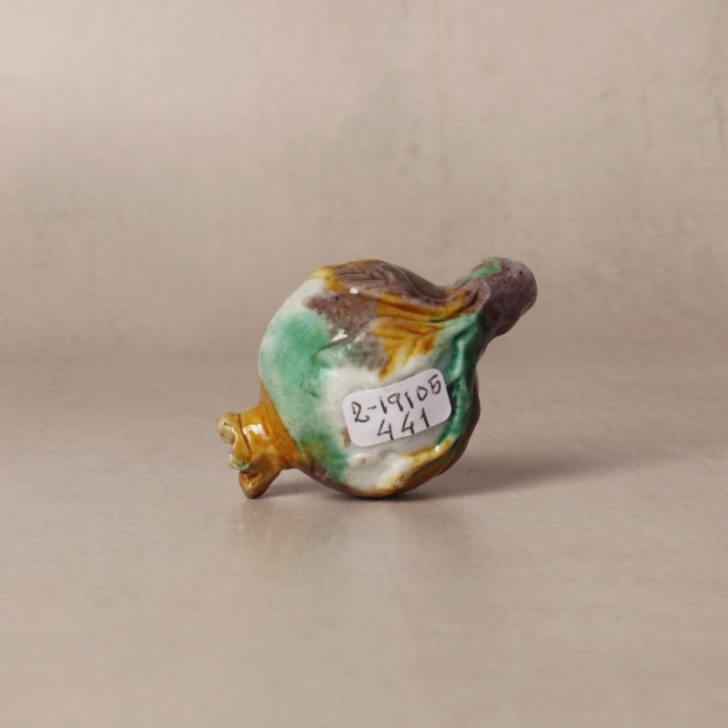 清康熙 三彩石榴型小水滴 | Santos Collection | A small Chinese sancai-glazed 'pomegranate' water dropper, Qing dynasty, Kangxi period - 图5