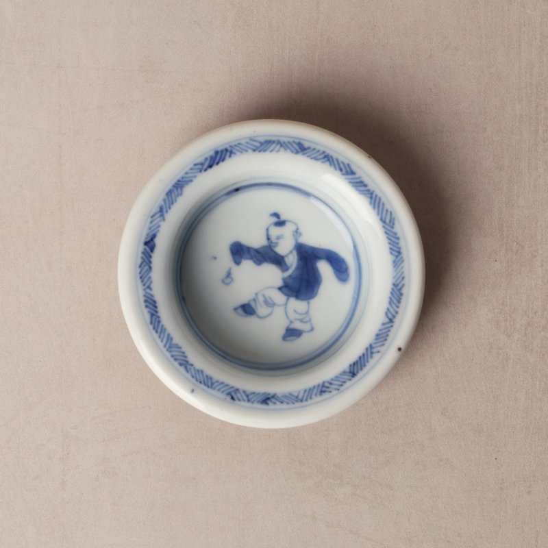 清康熙 青花嬰戲圖酒壺 | Santos Collection | A Chinese blue and white 'boys' wine pot, Qing dynasty, Kangxi period - 图5
