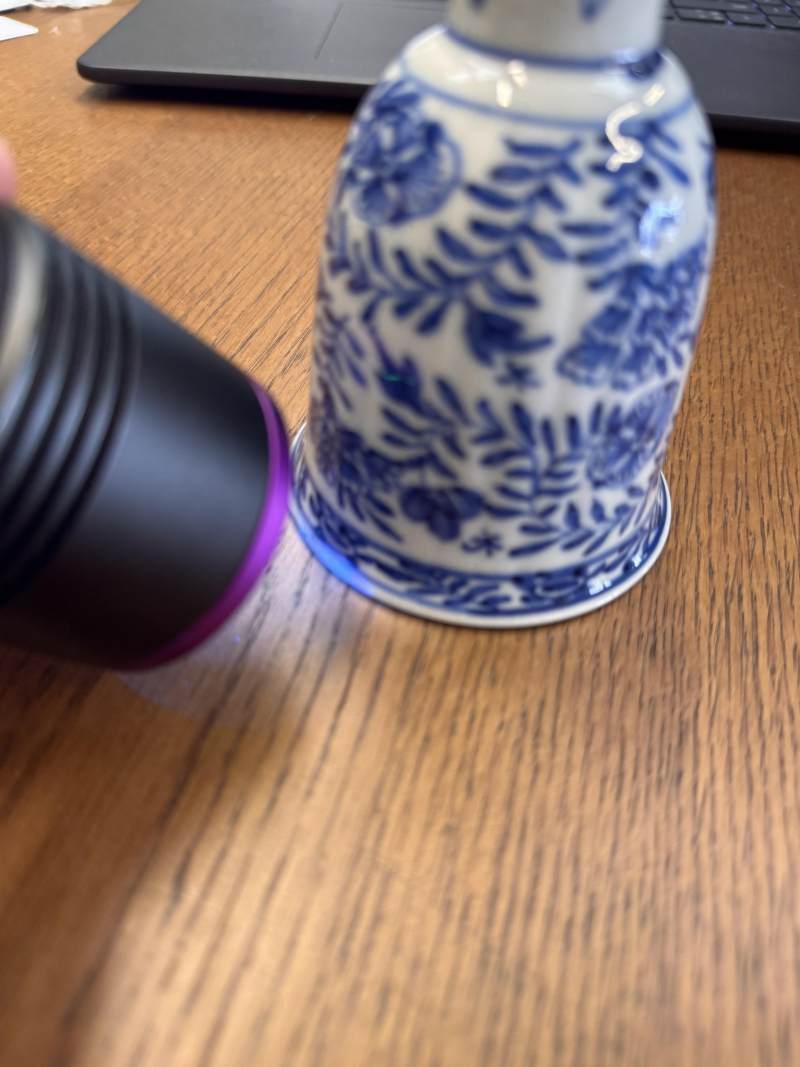 清康熙 青花花卉紋高足蓋盃 | Santos Collection | A Chinese blue and white goblet and cover, Qing dynasty, Kangxi period - 图8