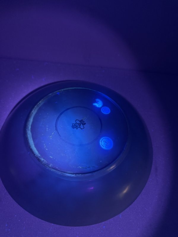 清康熙 五彩蝶恋花纹盘 - 图10