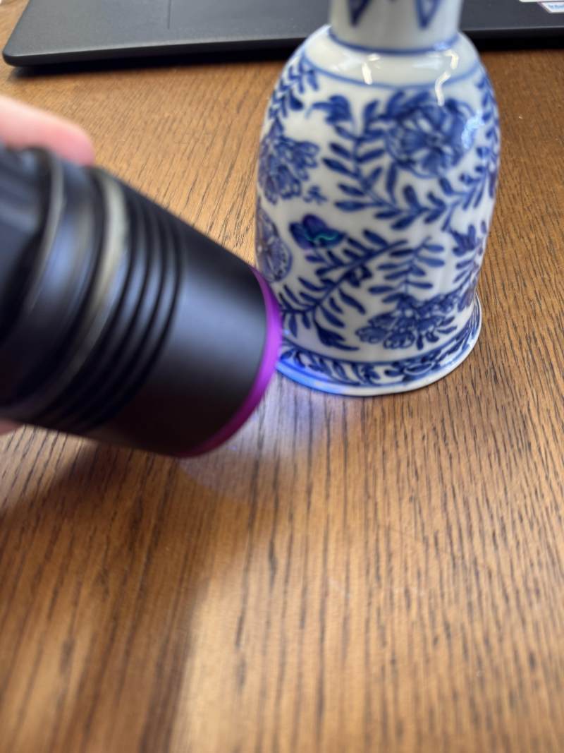 清康熙 青花花卉紋高足蓋盃 | Santos Collection | A Chinese blue and white goblet and cover, Qing dynasty, Kangxi period - 图9